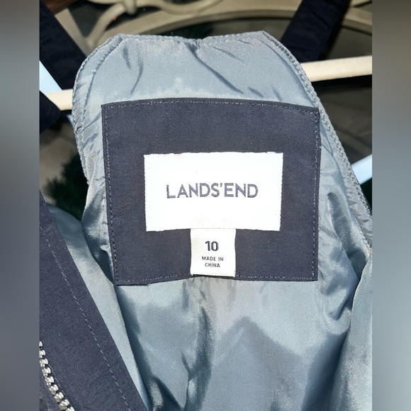 ❄️LANDS’ END❄️-Kids Iron Knee Insulated Snow Bibs/ Snow pants Size 10 - Picture 7 of 12